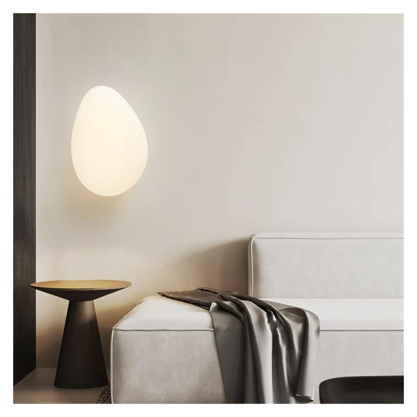 SXSCARKX Pebble Wall Light Living Room Hotel Background Lamp Bedroom Bedside Hallway Decoration Indoor Lighting Sconce