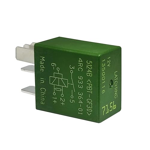 Miniatura 4 de Relé 13500116-12VDC Relé multiusos de 5 pines para relé de ventilador de aire acondicionado, relé 13500116 compatible con modelos de vehículos GM,