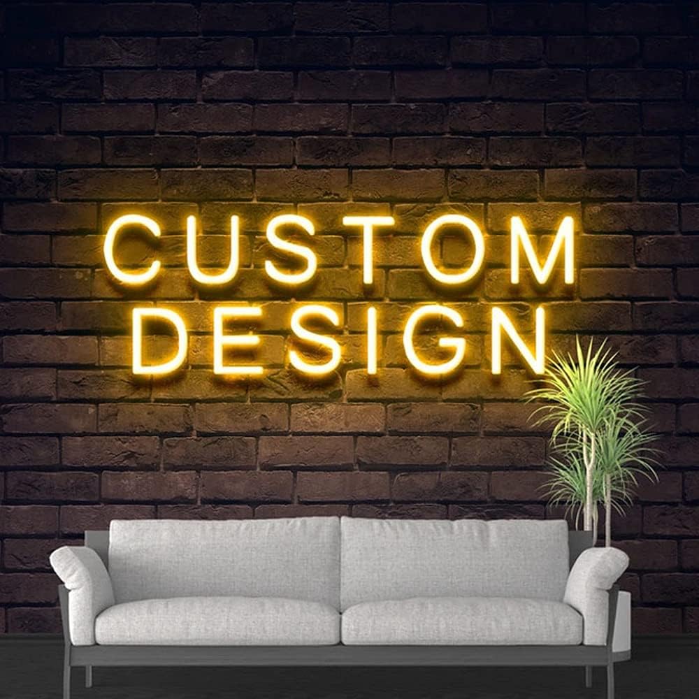 Handmade Custom Neon Signs, LED Neon Light Sigm, Art Wall Decorative Lights, Neon Lights for Home, Kids Room, Bar, Birthday, Party, Festival Decor(24" to 48" optional)