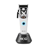 Instinct Professional IN2 Vector Motor Cordless Hair Clipper with Intuitive Torque Control, 3 Modular Lids
