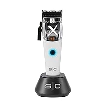 Stylecraft Instinct Professional IN2 Vector Motor Cordless Hair Clipper with Intuitive Torque Control, 3 Modular Lids