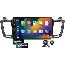 Android 14.0 Radio for Toyota RAV4 2013-2018, Stereo with Remote Control, Head Unit, 10.1 Inch HD Touch Screen with Android, Car, Wireless, CarPlay, GPS Navigation