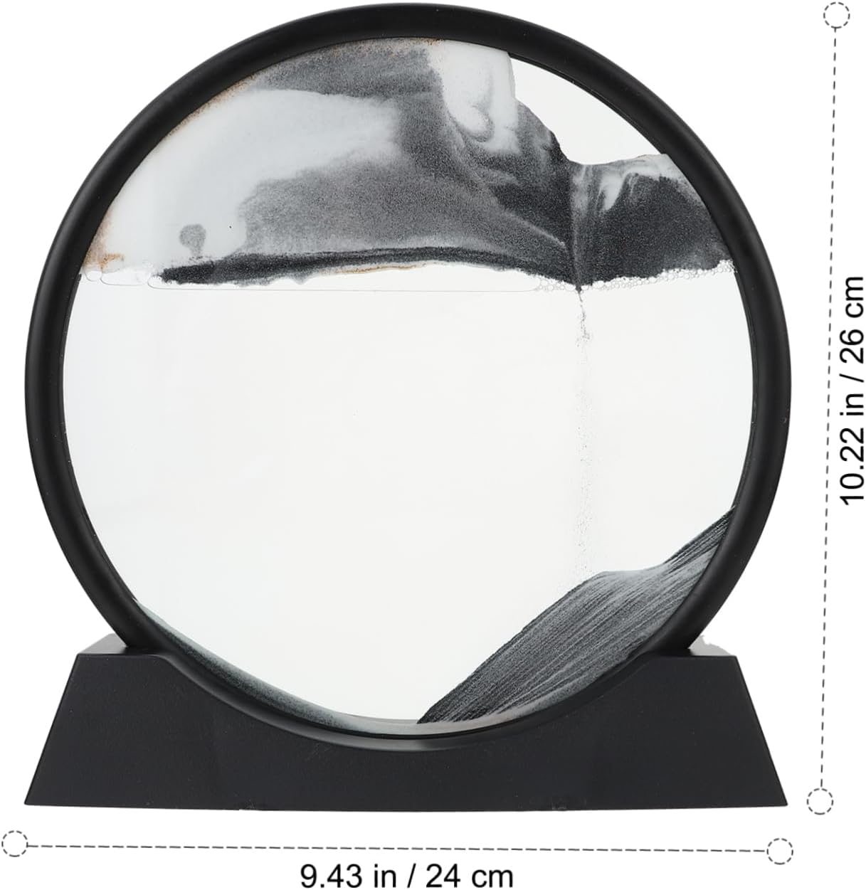 VICASKY 1pc Quicksand Painting Decor Elegant Art Adornment for Desktop Calming Home Decor Chic Tabletop Accent for Housewarming Year