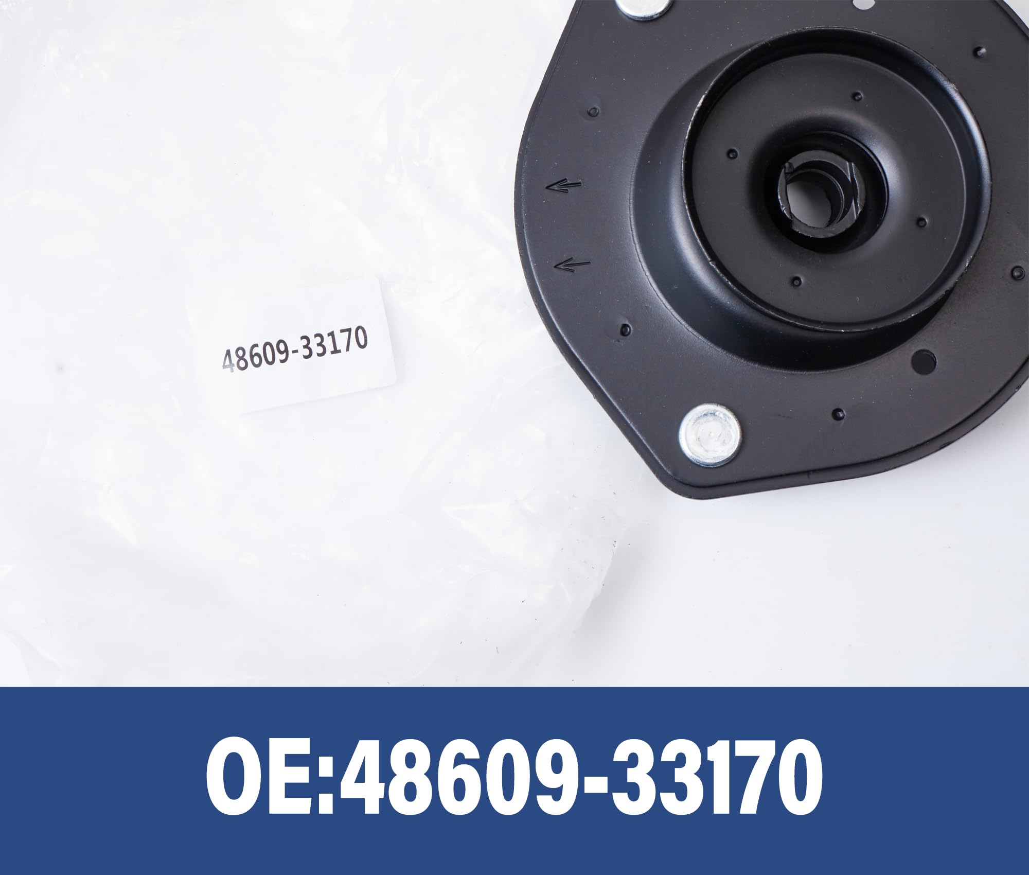 ZSJO OEM #48609-33170 Front Shock Absorber Support Compatible with