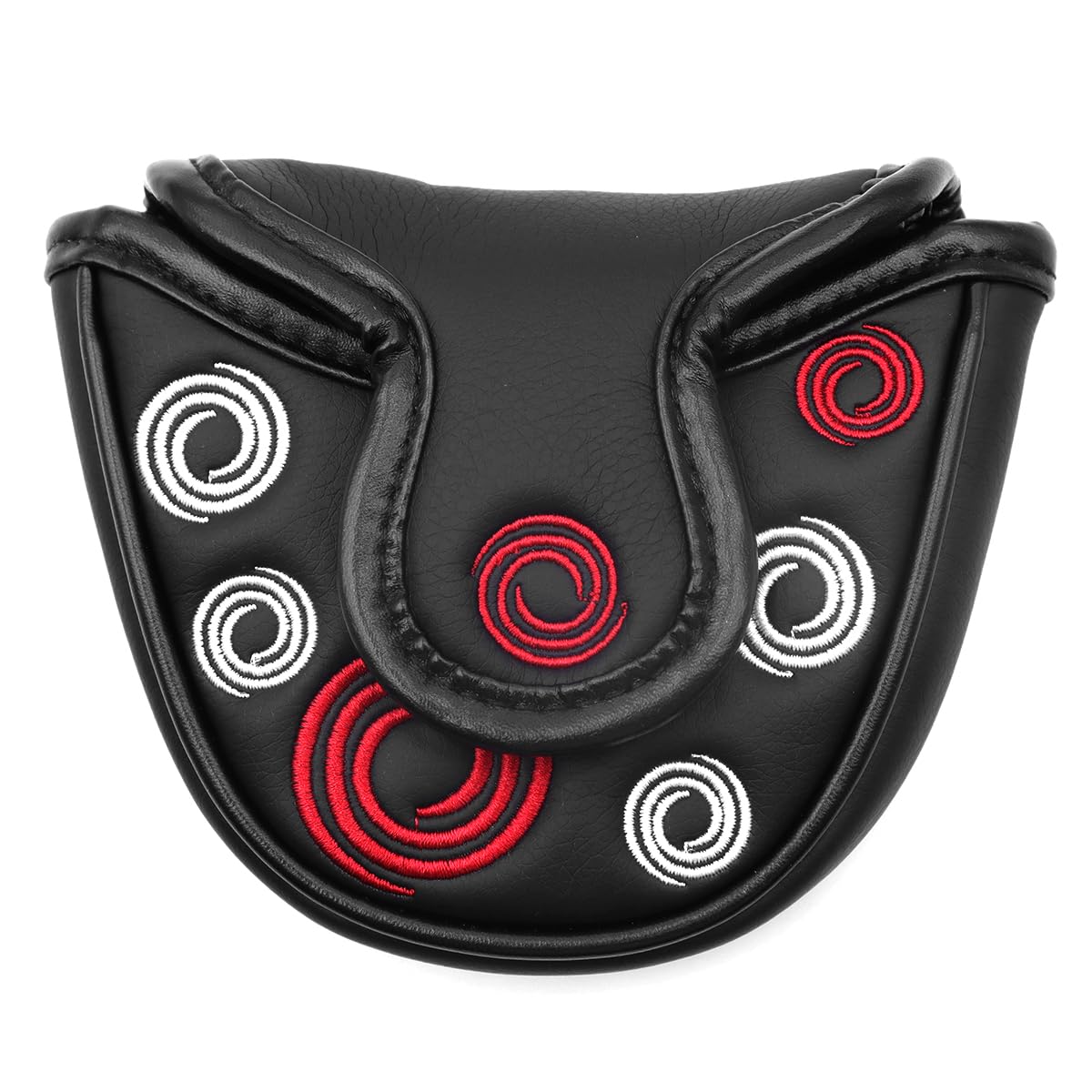 Funda semicircular para Putter, Funda para Palos de Golf, Tapa Protectora para Cabeza de Bola, Funda para Cabeza de Putter Duradera y Elegante para Mayor Seguridad del Palo