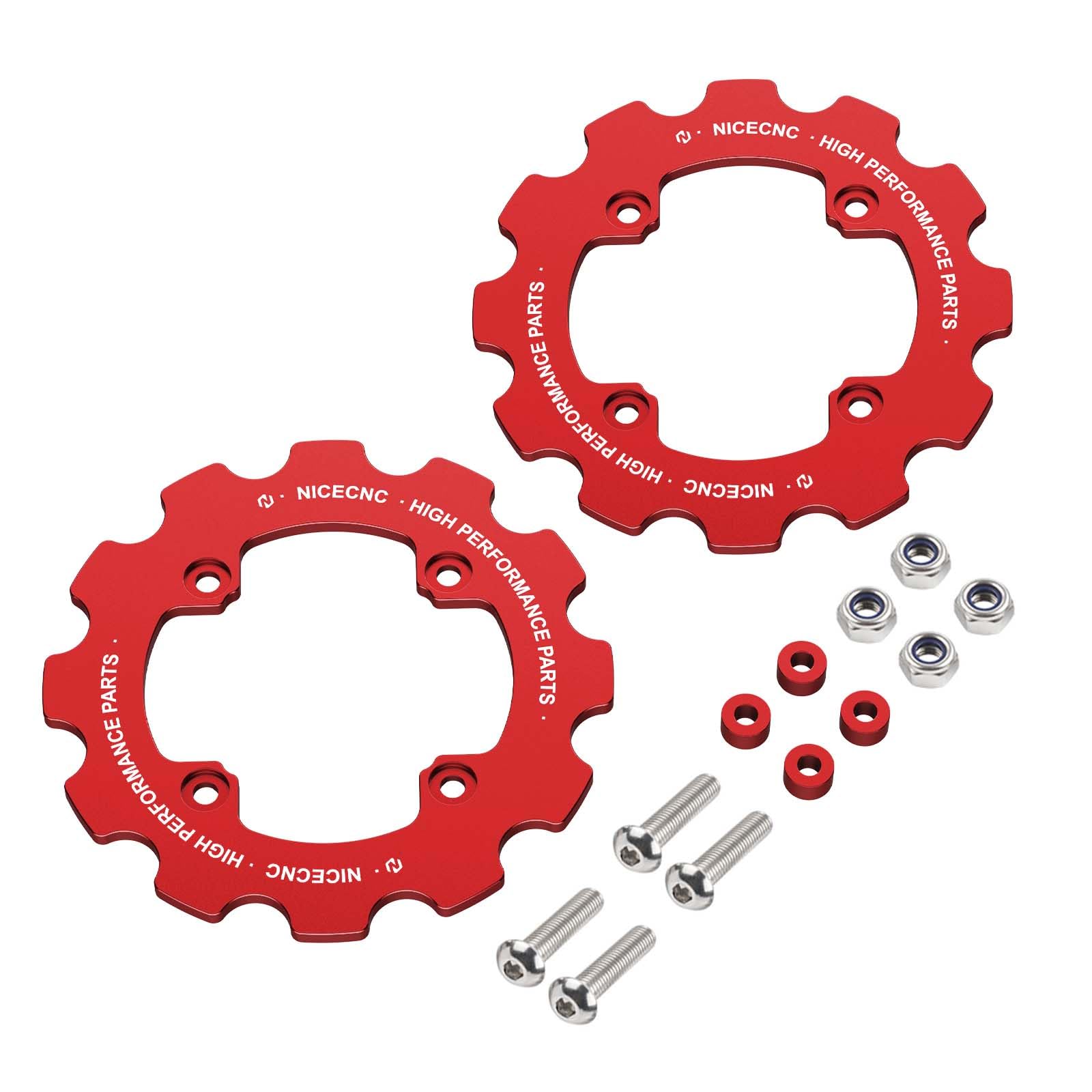 Amazon.com: NICECNC Red ATV Chain Guard Compatible with Yamaha