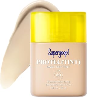 Supergoop! Protec(tint) Daily Skin Tint SPF 50 - 20C - Light, Buildable Coverage for Immediately Smooth, Even-Looking Skin - Natural Finish