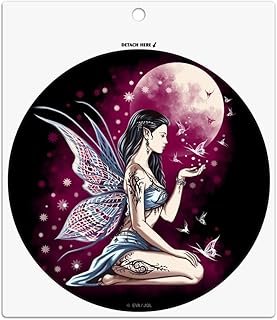 Tattoo Fairy Automotive Car Refrigerator Locker Vinyl Circle Magnet