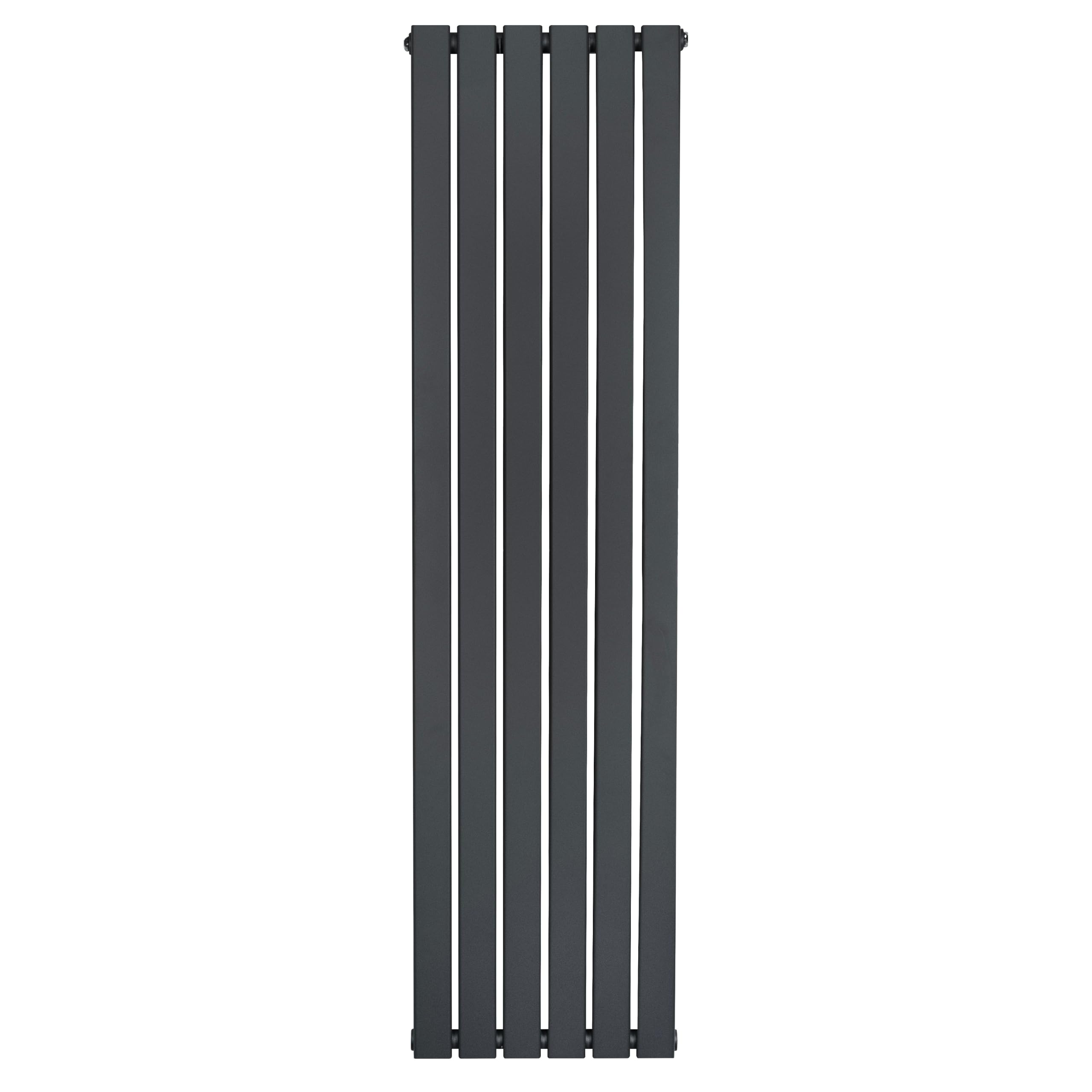 Monstershop Anthracite/Grey Flat Single Column Radiator - 1600 X 420Mm