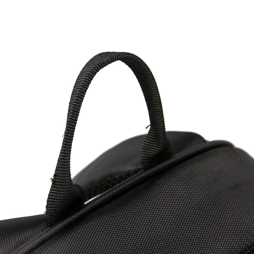Bolsa de almacenamiento para consola Anbernic Rg Vita Pro, funda portátil de tela 1680D con compartimentos dedicados para juegos de viaje, gris, 21,8 x 10,3 x 4,2 cm