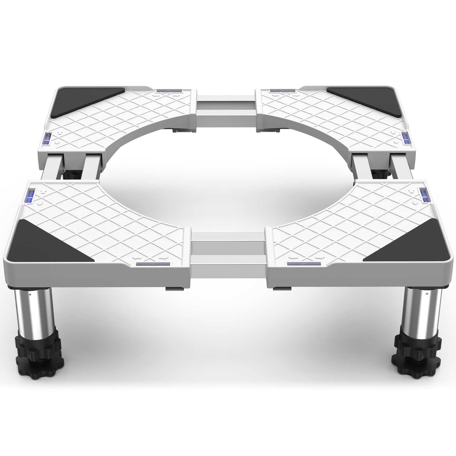 Snapklik.com : Fridge Base Stand, 4 Heavy Duty Feet Dual Tube ...