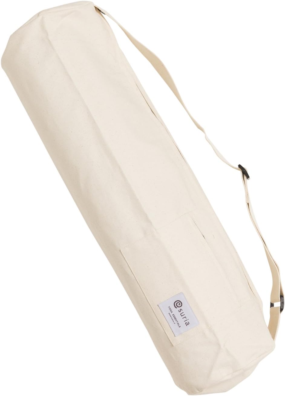 Suria (suria) Yoga Mat Bag Made in India Organic [o-ganikkukottonmattobaggu Natural]