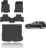 Vista 45 de KELCSEECS - Tapetes de piso y forro de carga para auto