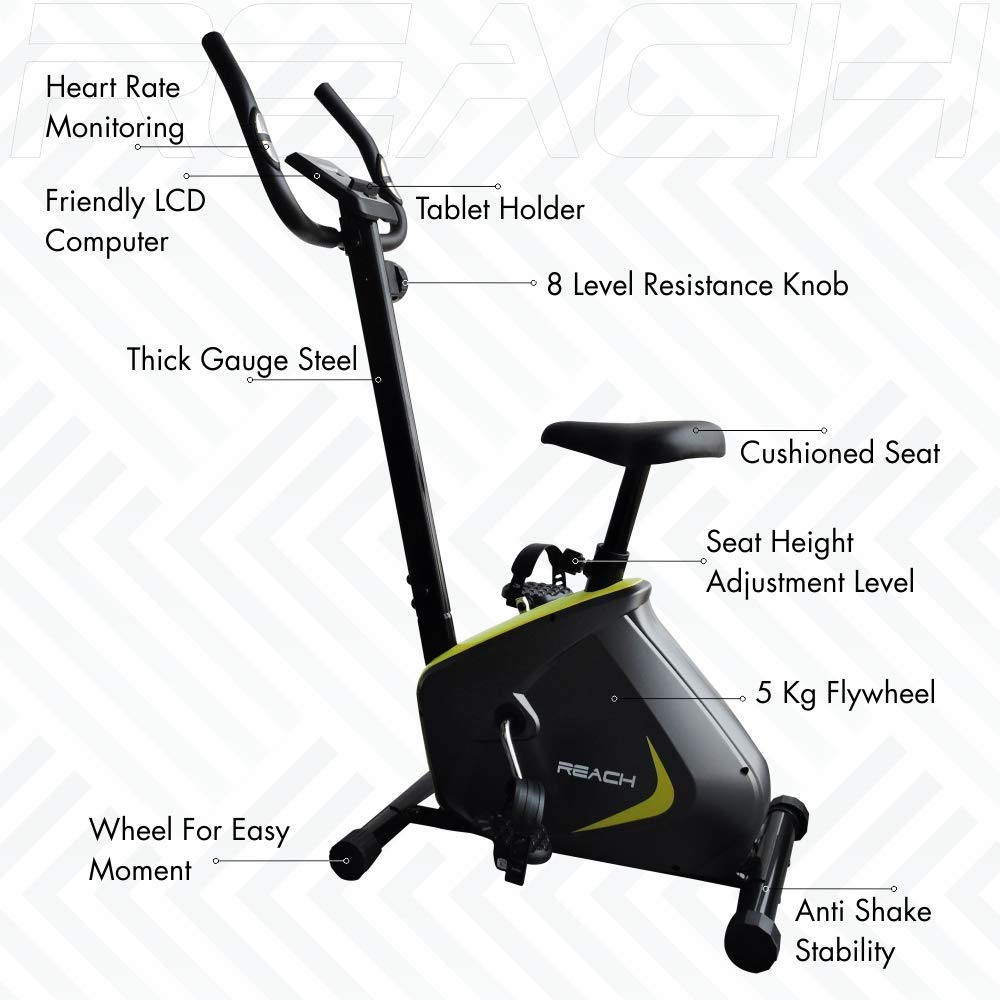 11 Best Home Exercise Cycle & Stationary Bike for Weight Loss 12 Reach B-200 exercise Cycle for home
