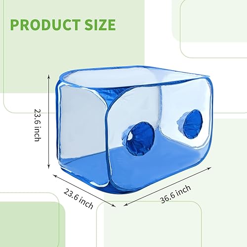 Miniatura 3 de Still Air Box - Kit de cultivo de hongos de 35.5 x 23.5 x 23.5 pulgadas, bolsas de cultivo de hongos portátiles para amantes de los hongos, estación