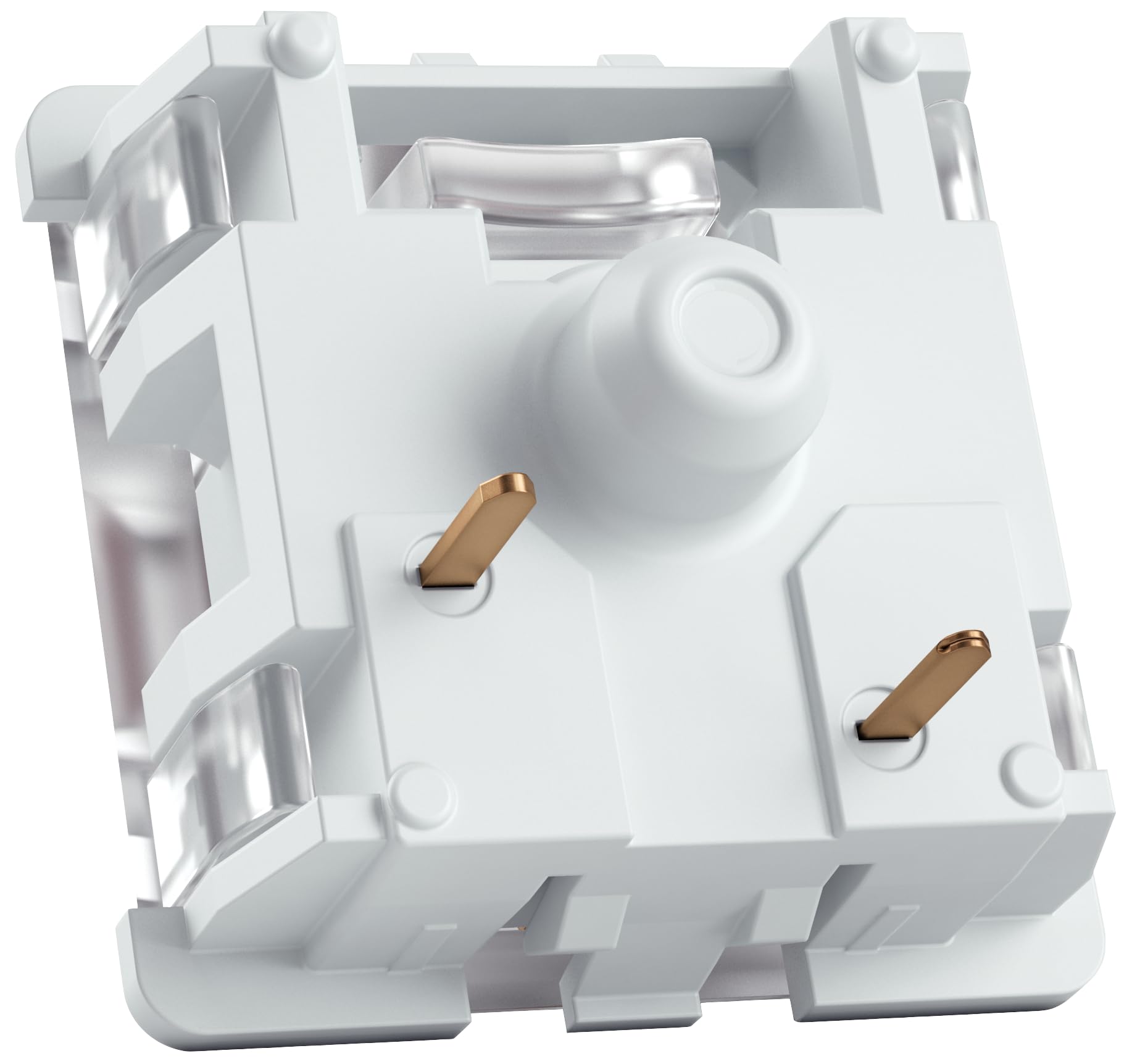 GLORIOUS Gateron Brown Switches Mécaniques Tactiles (120 Pièces) | Force Activation 45g, Compatibles Rétroéclairage RGB SMD LED, Design 3 Broches, Cycle De Vie 50 Millions Frappes Silencieux