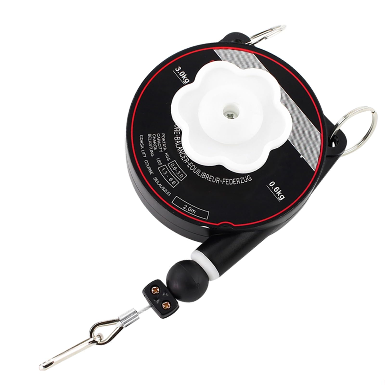 Rohcghc One Color Spring Balancer, Tool Balancer Holder, Adjustable Hanging Retractable, Stable And Durable, Tension, For Hang(0.6-3Kg)