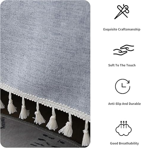 Miniatura 6 de Fundas de sofá abstractas de lujo púrpura mármol textura de mármol hermosas fundas de sofá abstractas suaves con borlas para sofá, manta para