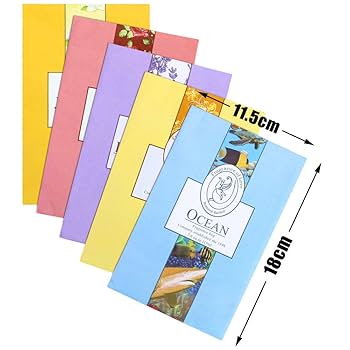 Wardrobe Aromatherapy Clothes Hanger, Fragrance Sachets Bags, Scented Bags For Wardrobe, Hanging Scent Bag, Wardrobe Air Freshener, Sachets Buds Bag, Scented Bags, 2 X Rose, 2 X Ocean