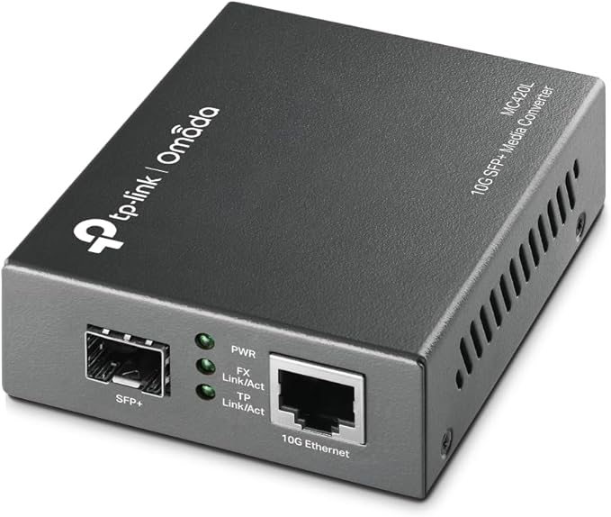 TP-Link Omada 10G Multi-Gigabit SFP Media Converter