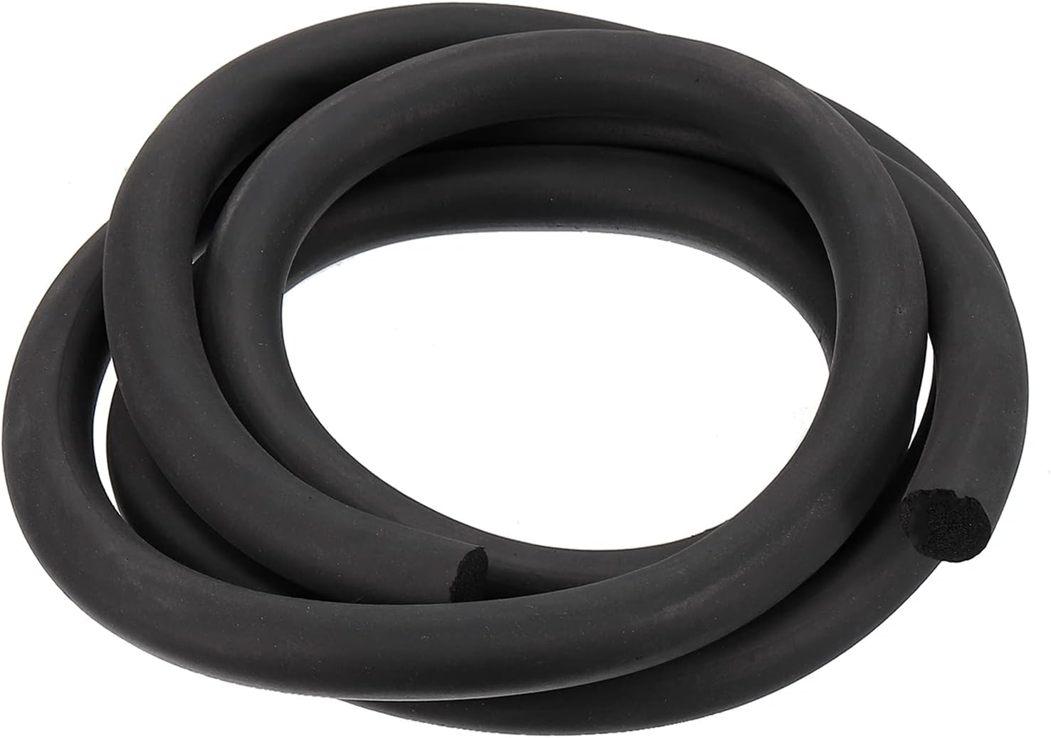uxcell Sealing Strip, Solid Round Sponge Rubber Weather Strip 11.48Ft x 0.19''W for Door Gaskets, Repair Furniture, DIY Projects