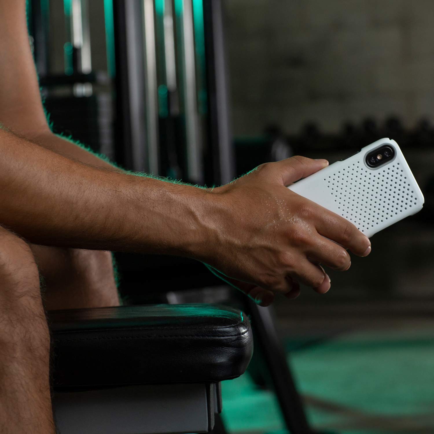 Razer Arctech - Custodia per iPhone, Silicone, iPhone 11 Pro Max, Bianco (Mercury/White