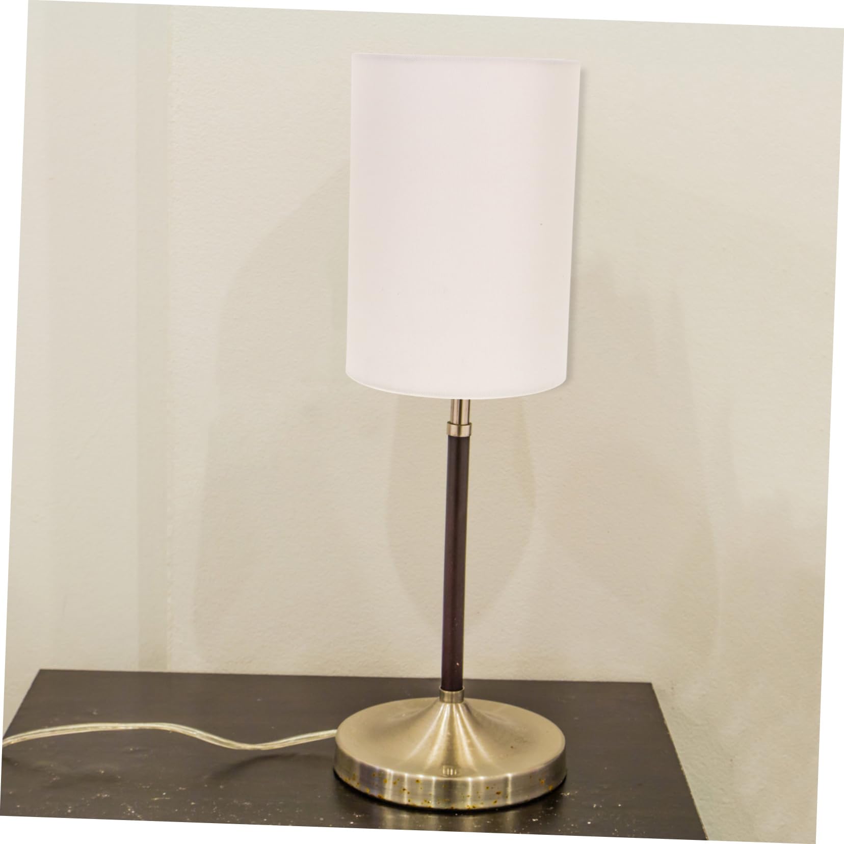 Angoily 2pezzi Paralume in Tessuto Lino Forma Rotonda Confezione Da Adatto Per Lampade Sospensione Lampade Da Soffitto e Tavolo