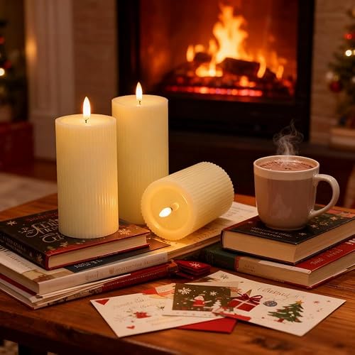 Miniatura 47 de Angelloong Velas parpadeantes de cristal transparente, sin llama, funcionan con control remoto y baterías, velas LED con temporizador, románticas