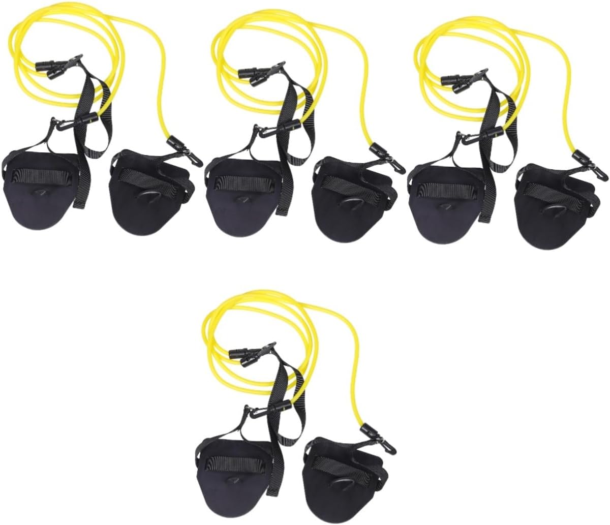 2pcs Elastic Band Swimming Lessons Resistance Wire Bungee Cord Swim Training Belt Swim Band Resistance Band Swimming Equipment Swimming Training Belt Swim Resistance Bands