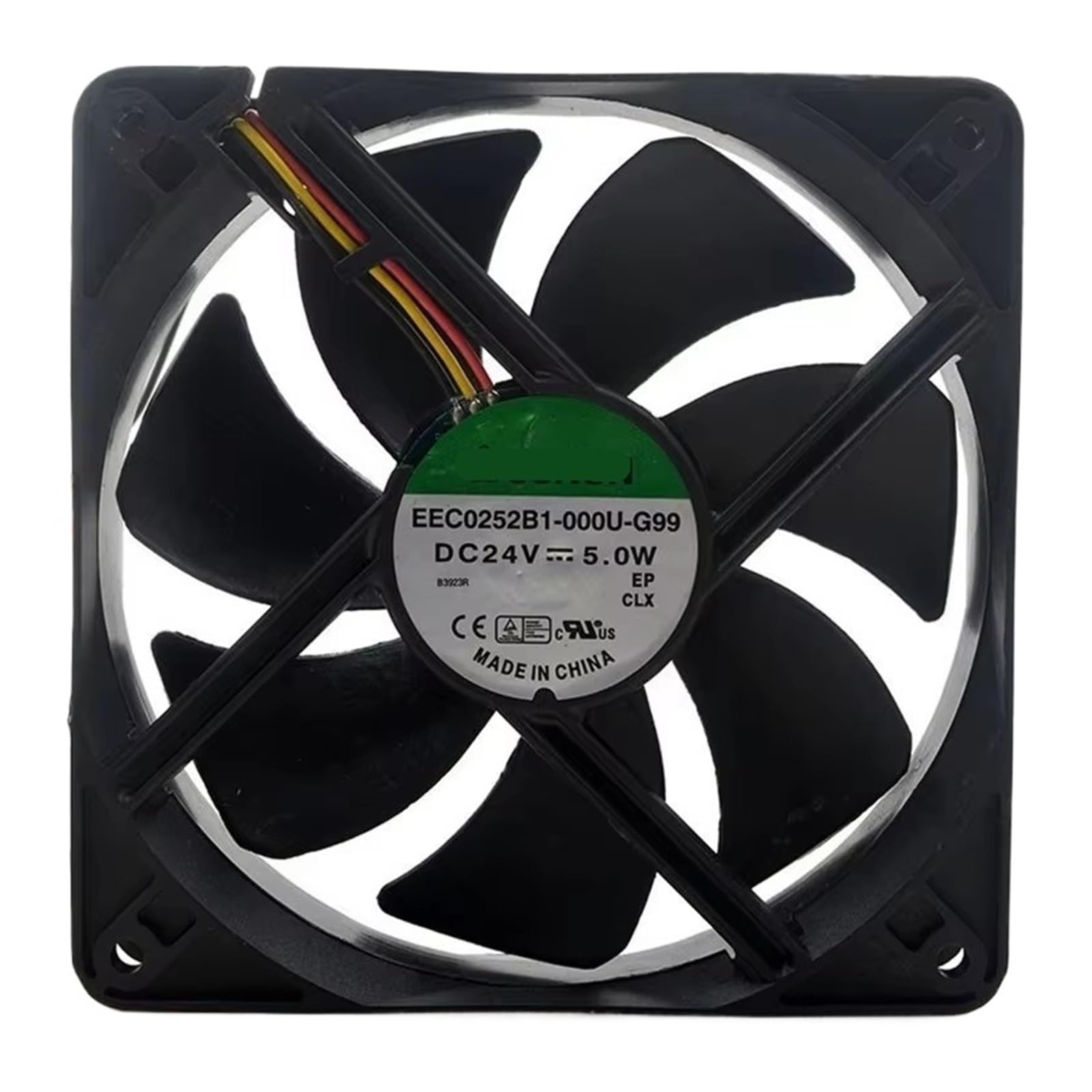 TPKMVGAP EEC0252B1-000U-G99 24V 5W 120 * 120 * 25MM 12CM cooling fan(3wire A2)