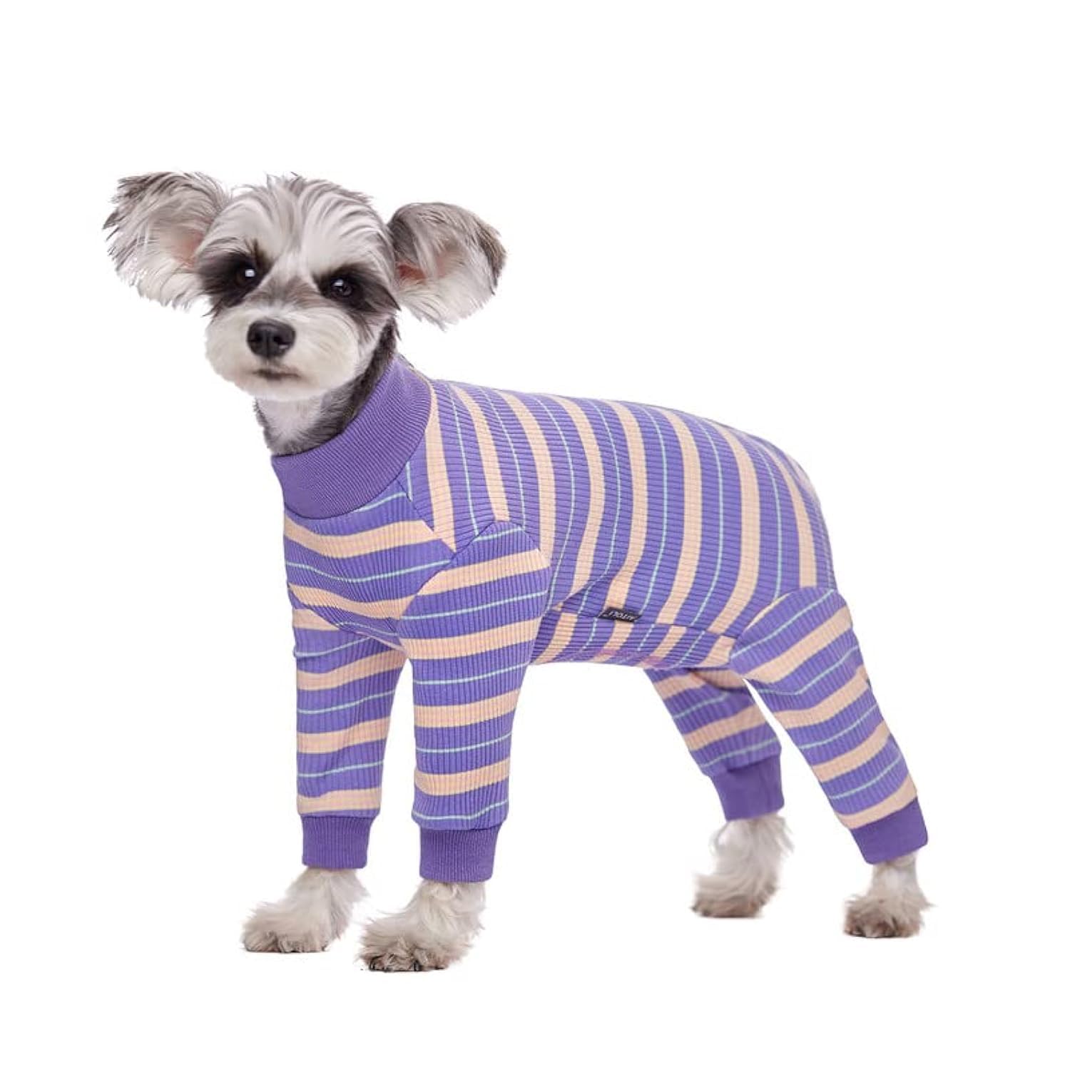 Dog Surgery Recovery Suit, Four-Leg Long Sleeve Dog Onesie