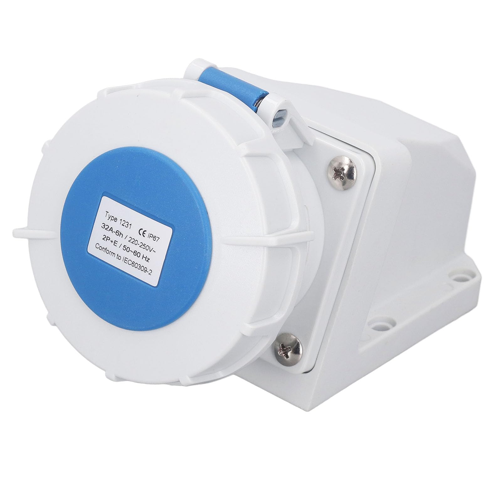 Industriel IP67 32a 2p + e ABS Matériel pour Applications Industrielles