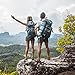 Outdoro Reisehandtuch mit Bambus Kohle Ultra-leicht & saugfähig - komfortabler als Mikrofaser-Handtücher - ideales Sport-Handtuch, Badetuch, Strand-Handtuch, Sauna Towel für Reise & Fitness