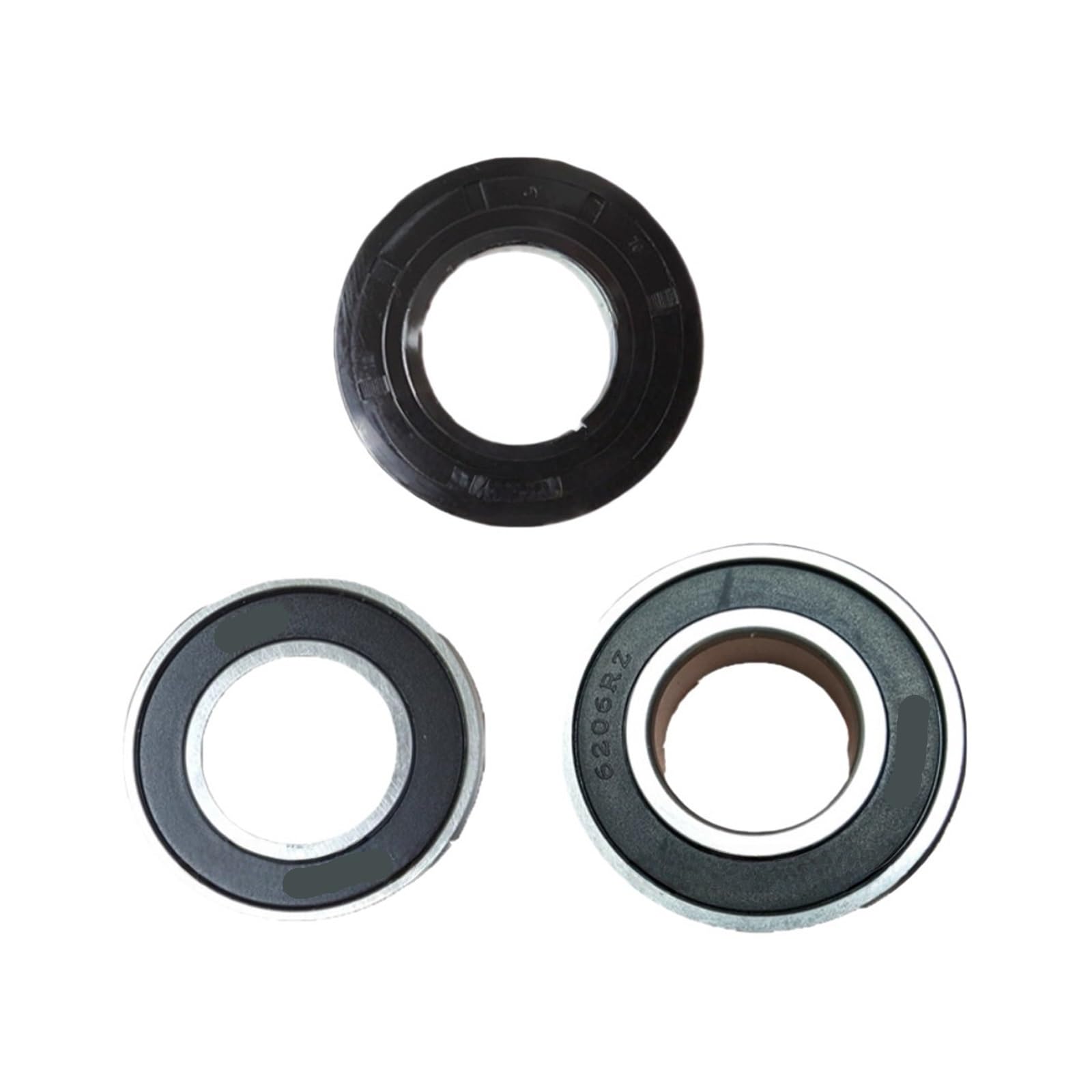 Hizon D35 6205Rz 6206Rz Drum Washing Machine，Compatible For Samsung， D35 Bearing 6205Rz 6206Rz Water Seal D25 6203Rz 6204Rz D30 6204 6205 Washer Parts(D35 6205Rz 6206Rz)