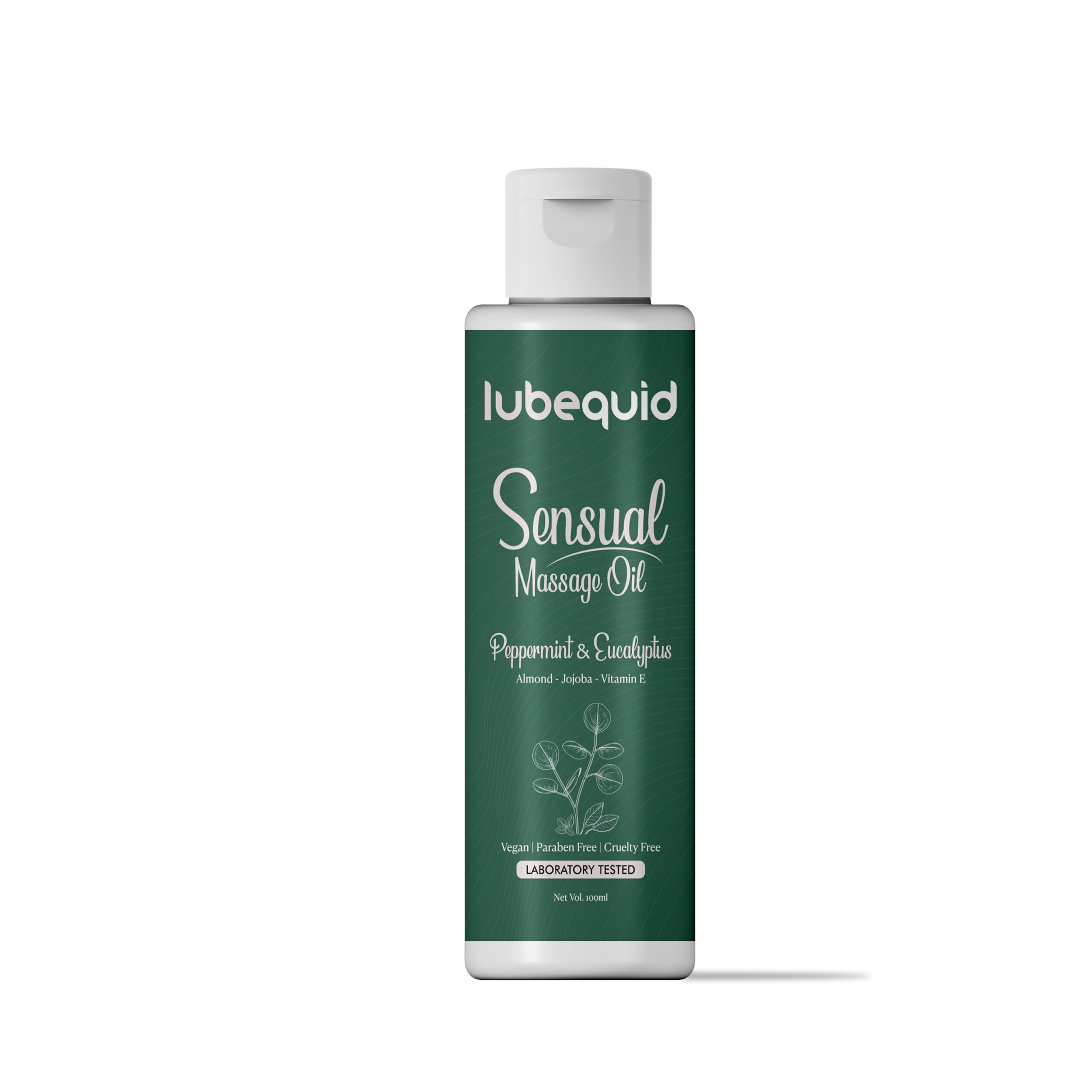 Lubequid Sensual Massage Oil for Couples - Alluring Tropical Full Body Massage Oil for Date Night and Nourishing Body Oil - Vegan Non Staining Smooth Gliding Formula- Eucalyptus and Peppermint Scent (B0CWRFJLY5) Amazon Price History, Amazon Price Tracker