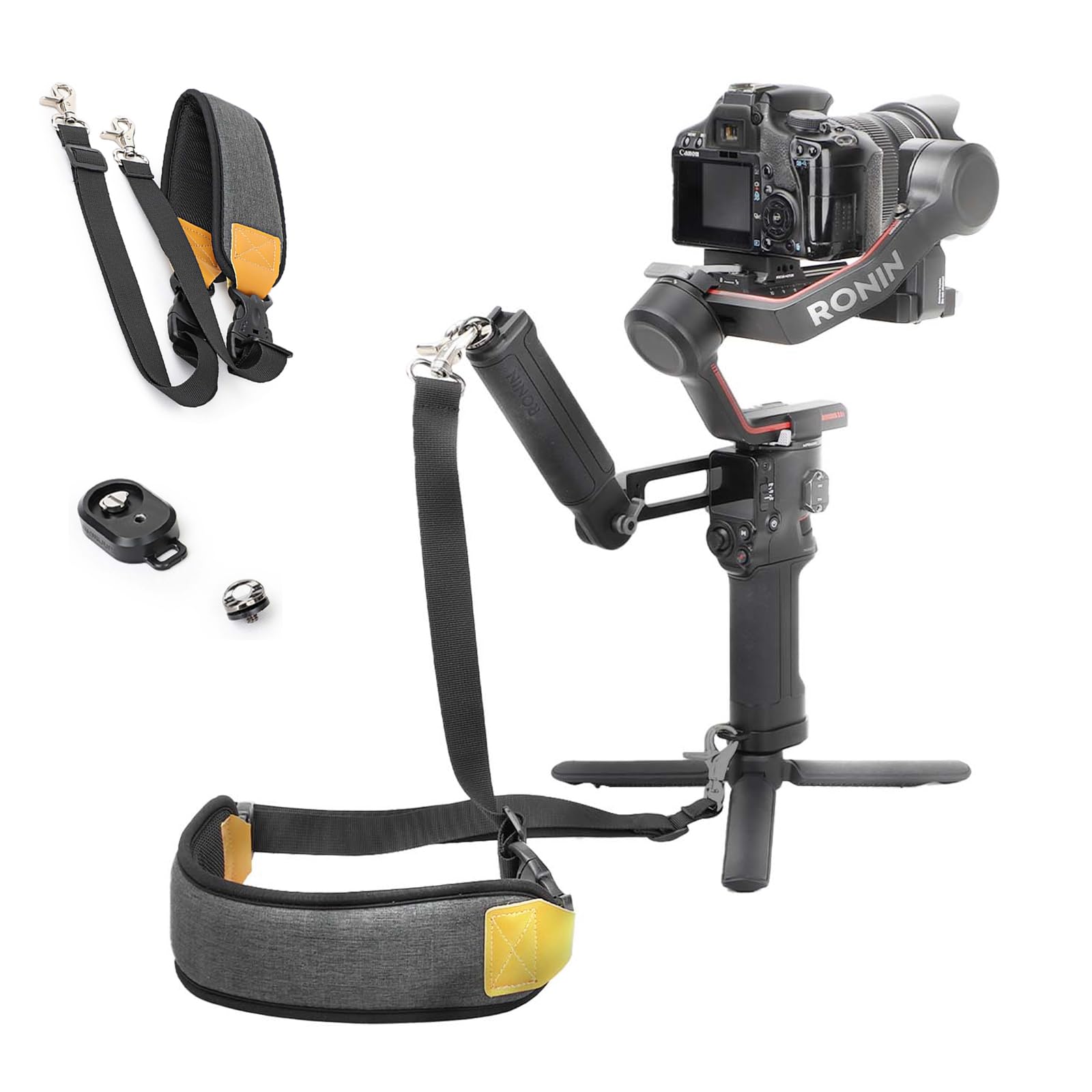 Amazon | TOMGDRACO DJI RS 3/RS 4/RS4 PRO ストラップ+ハンドルベース 