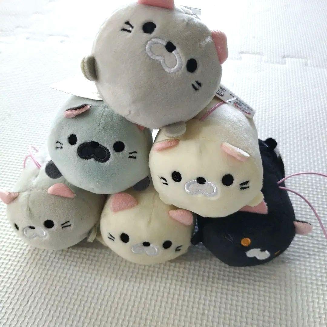 Amazon.co.jp: ごろねこサミット6体 ぬいぐるみ マスコット : おもちゃ