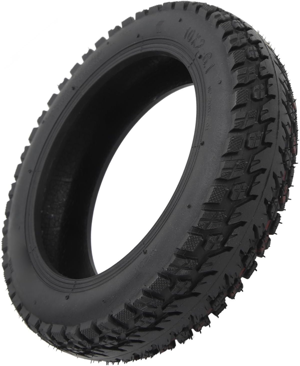VGEBY 10x2‑6.1 Scooter Tire, Replacement Rubber Electric Scooter Vacuum Tire for Safe Driving