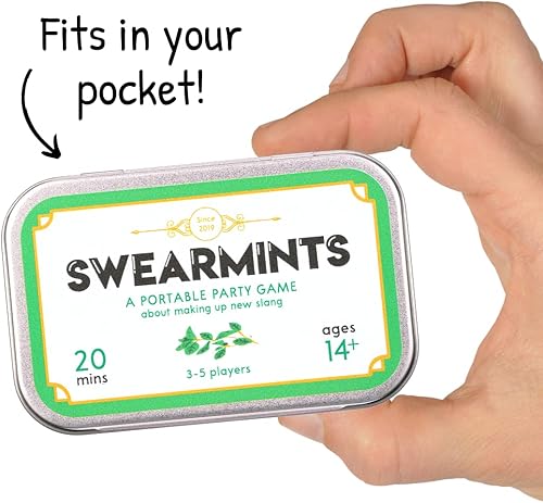 Miniatura 6 de Cheer Up Games Swearmints | El juego de fiesta portátil que cabe en tu bolsillo | Idea de regalo única | 3-5 jugadores | A partir de 14 años