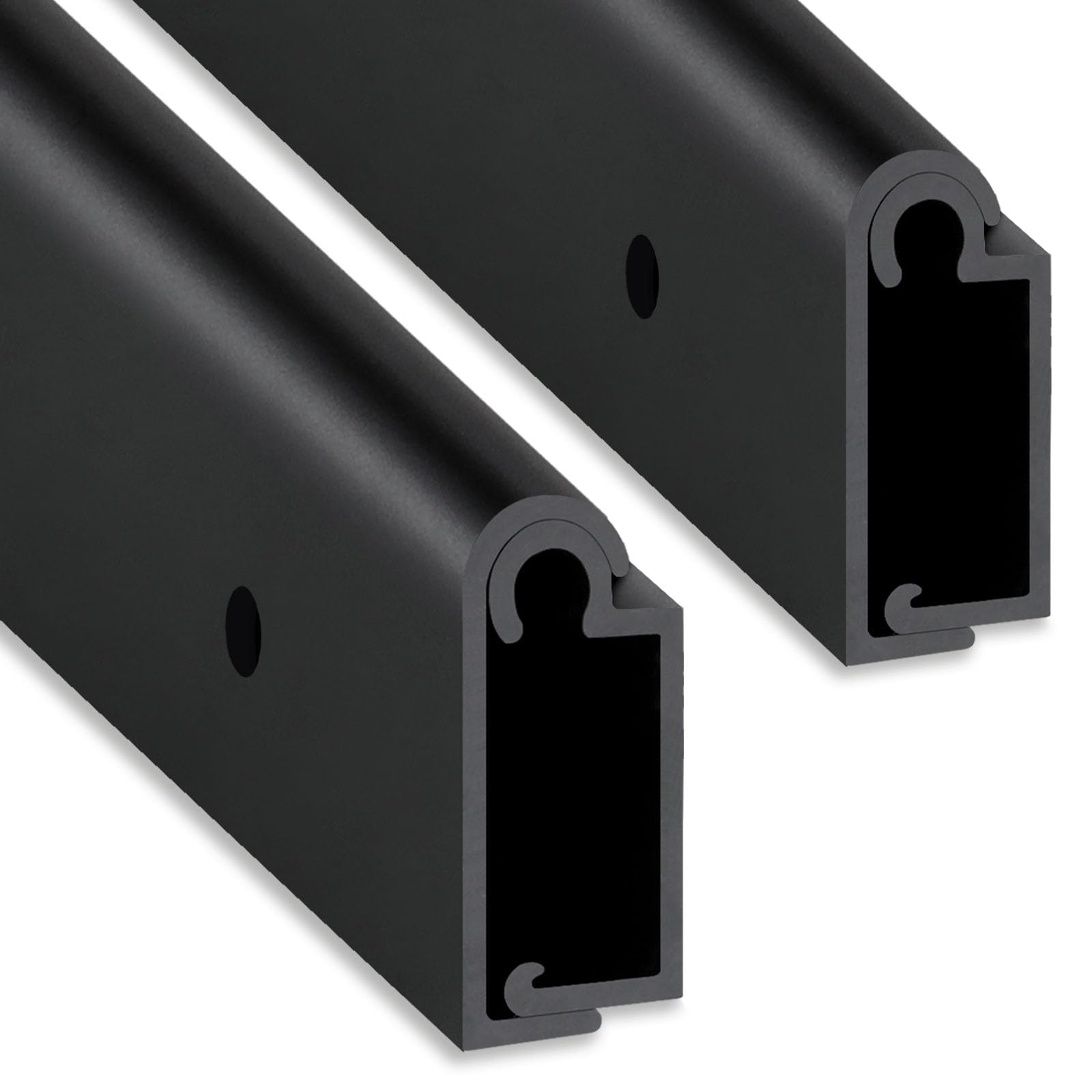 Soporte de Mesa de Aluminio para Caravana, Soporte de Mesa Deslizante para Comedor al Aire Libre, Soporte de Mesa Deslizante para Caravana, Remolque, Acabado Liso de 30 Pulgadas, Incluye
