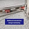 Mini Split Air Conditioner Support Bracket, Stainless Steel Condenser Bracket, Heavy Duty Ground Stand Bracket for Mini Split Air Conditioner, Air Handler Stand Heat Pump Base Stand Shelf