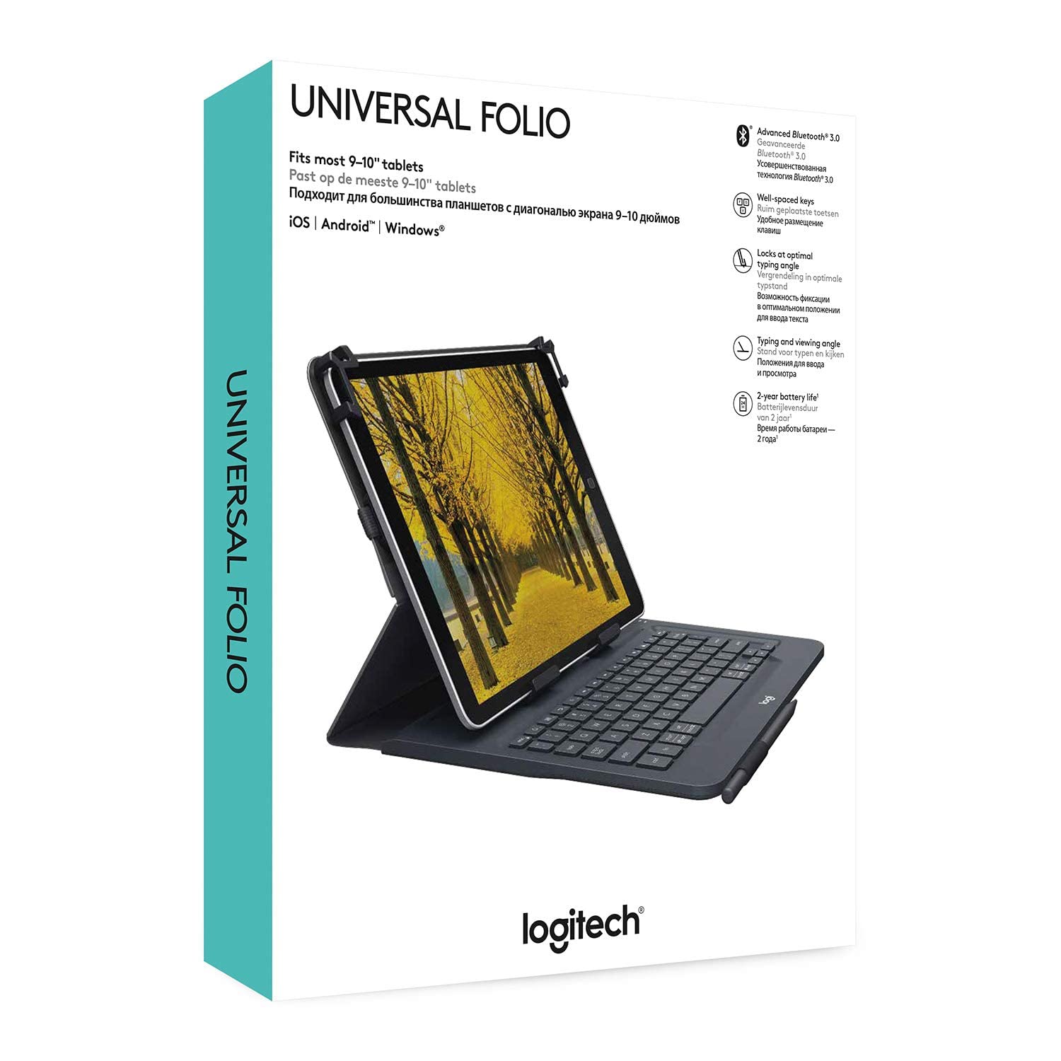 Logitech universel Folio - PAN QWERTY