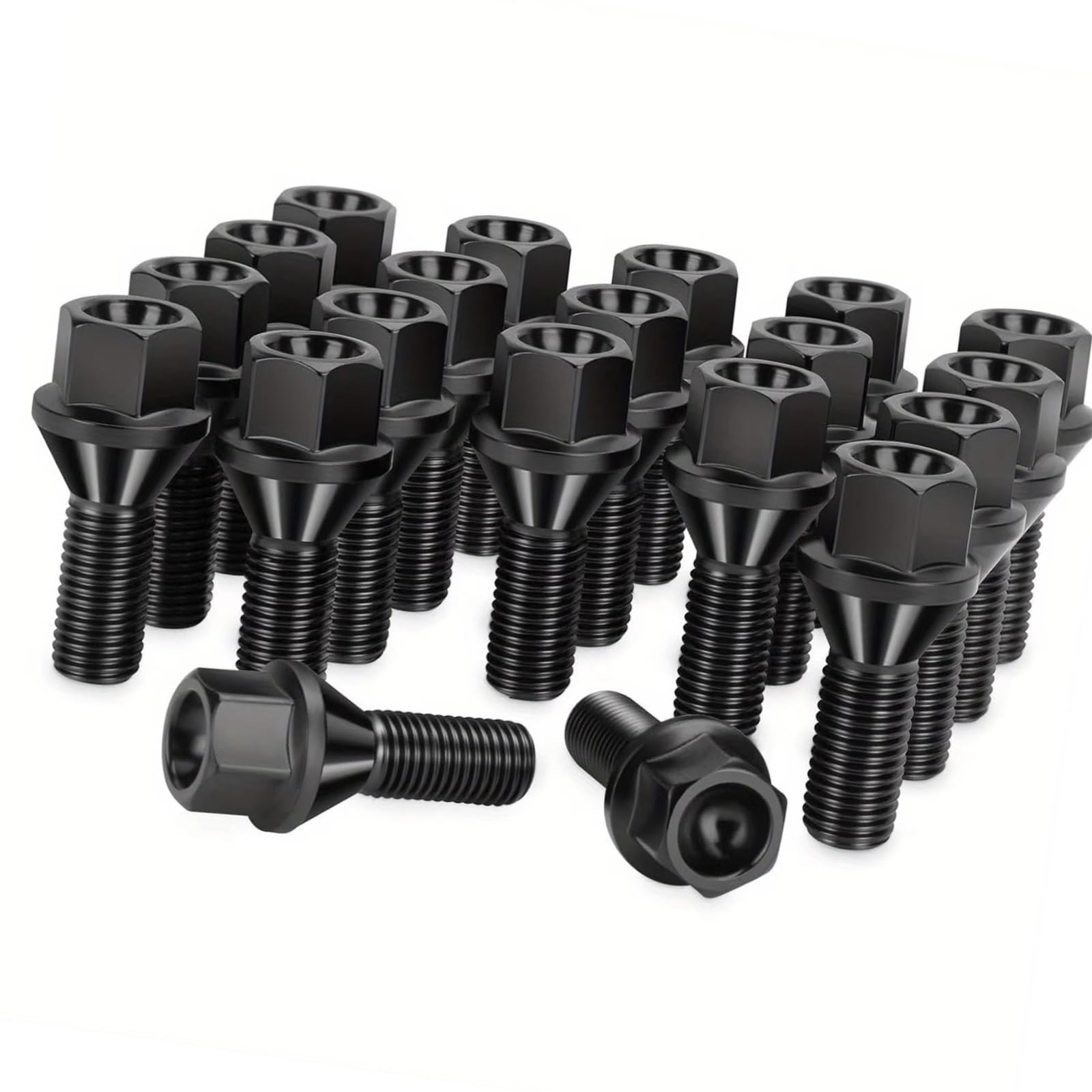 Bulloni ruota auto Compatibile Con BMW Per 8 Series E31 1988 1989 1990 1991 1992 1993 1994 1995 1996 1997 1998 20 Pezzi Dadi Esagonali Di Ricambio Per Cerchi In Lega