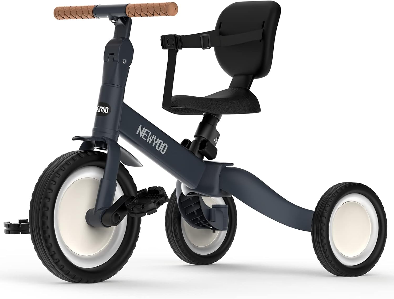 newyoo Baby Balance Bike for 1,2,3 Year Olds, Toddler Bike, 3 in 1 Tricycles