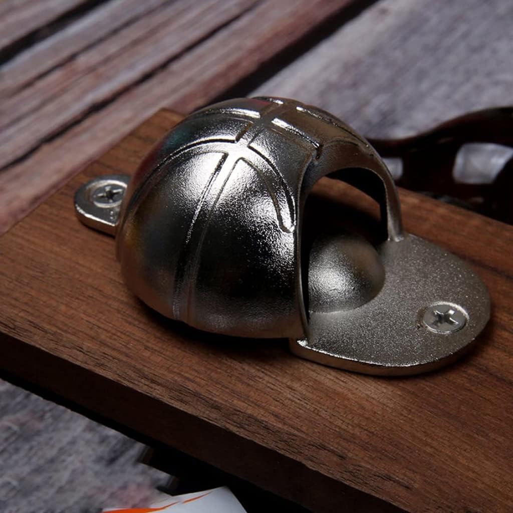 Basketball Shot Bottle Opener with Pocket Wall Mounted Home Decor Can Wine Beer Magnet Kitchen Gadget Bar Party Supplies image 5