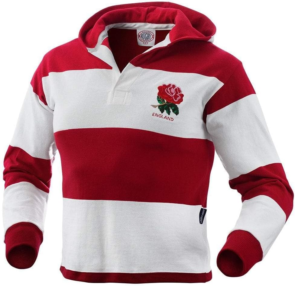 England Rugby Hooded Jersey - Image 3