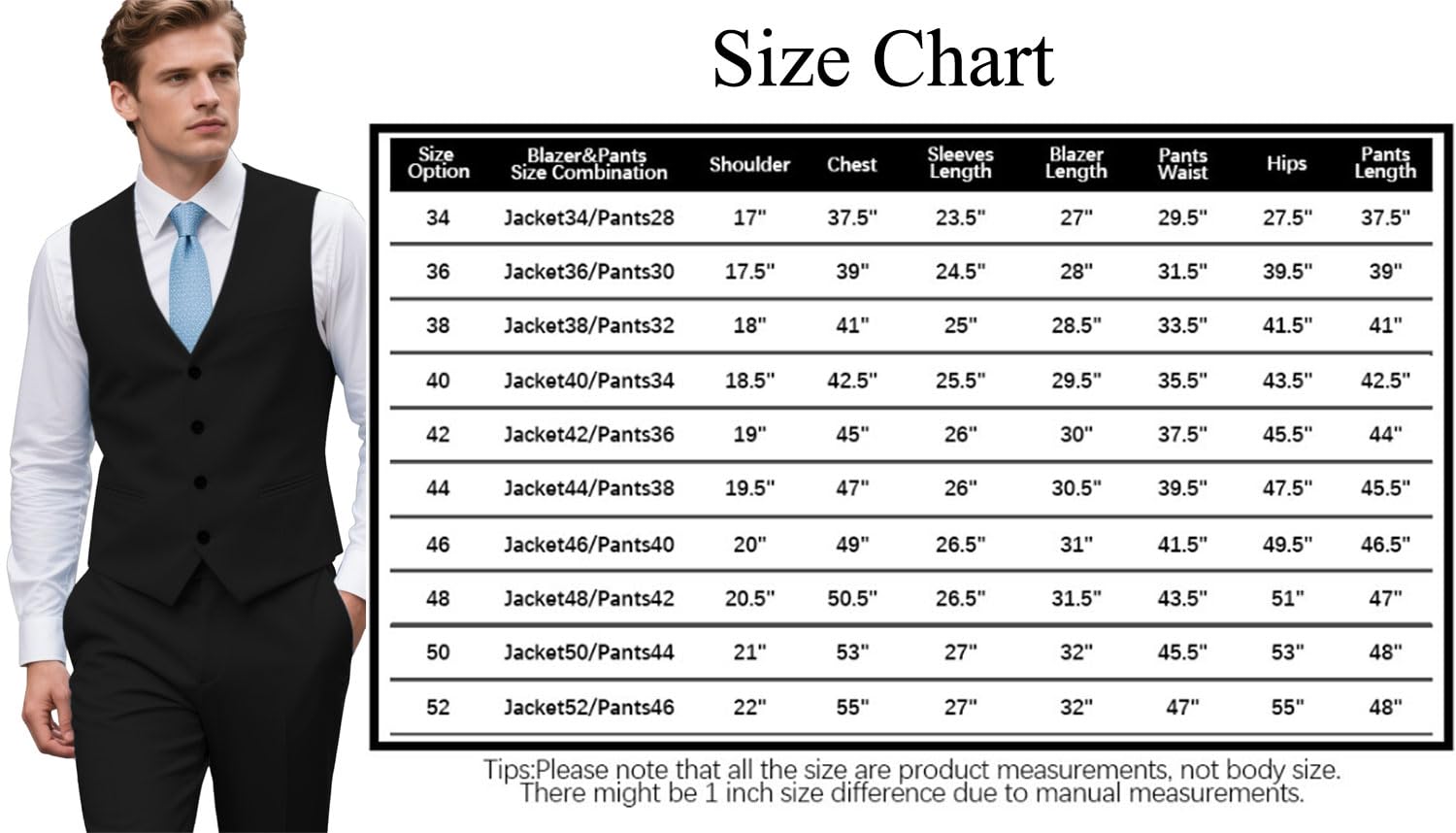 Set di 2 pantaloni da uomo slim fit, per l'estate, la spiaggia, il matrimonio, il testimone dello sposo