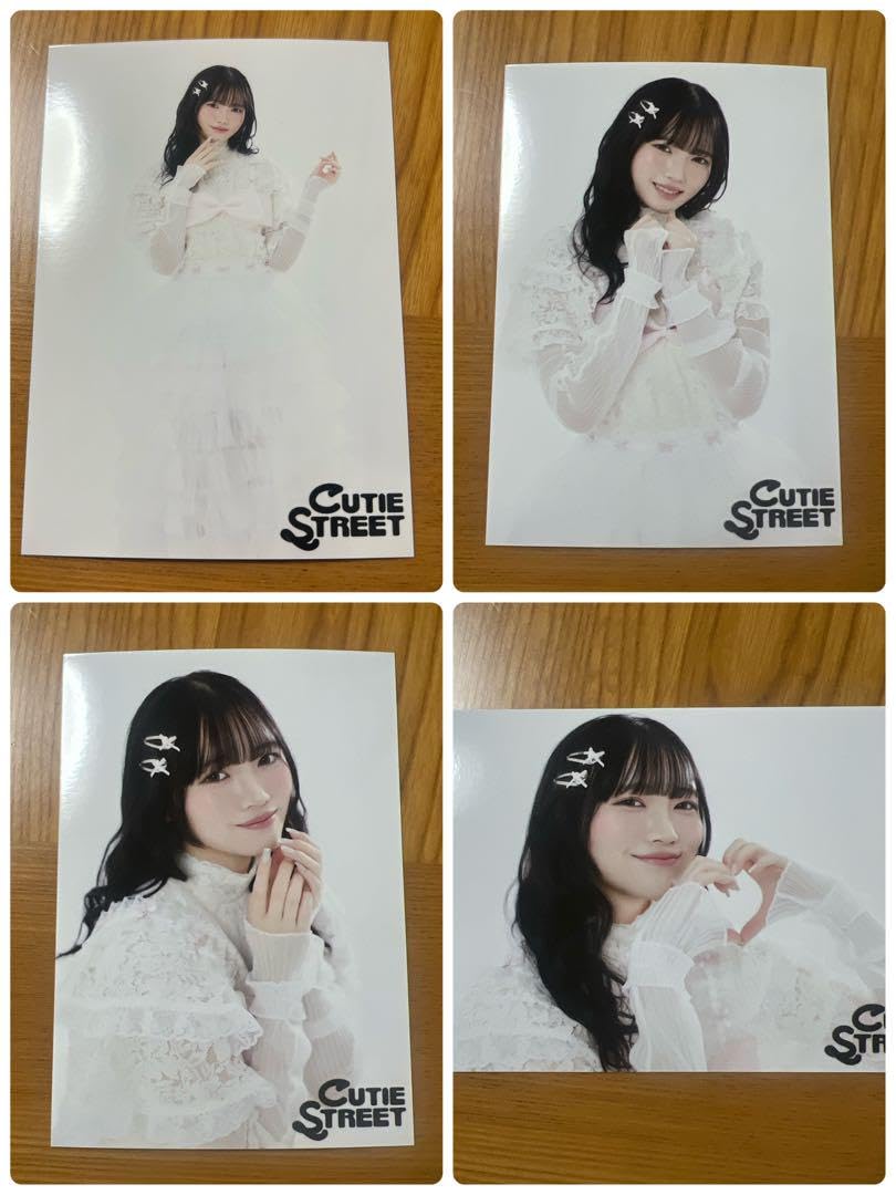 CUTIE STREET 真鍋凪咲サイン入りランチェキ3枚