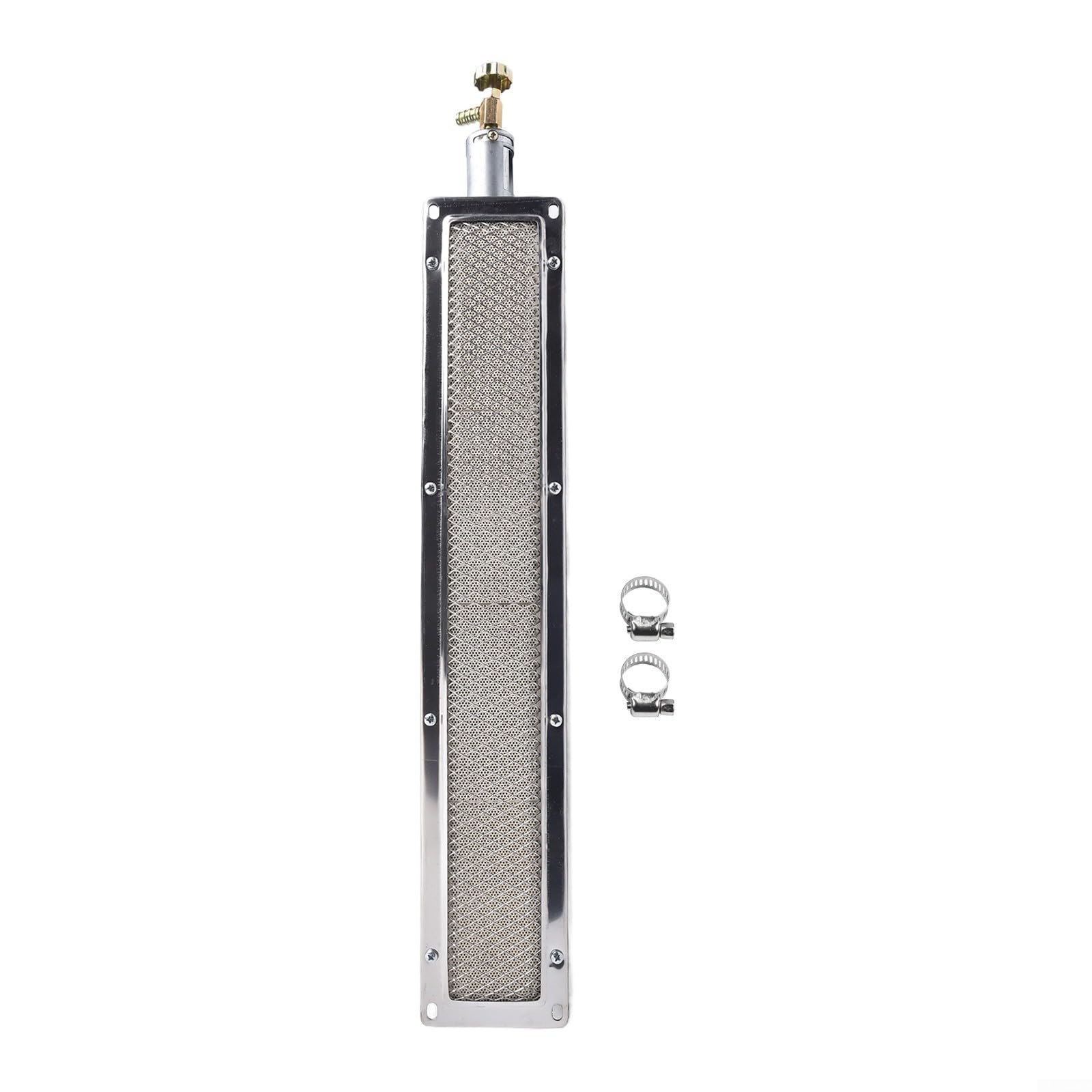 HpLive Quemador de cerámica por infrarrojos para barbacoa, quemador lateral de gas, pieza de repuesto para barbacoa, distribución eficiente del calor, diseño compacto, 41 x 8 cm, para la industria