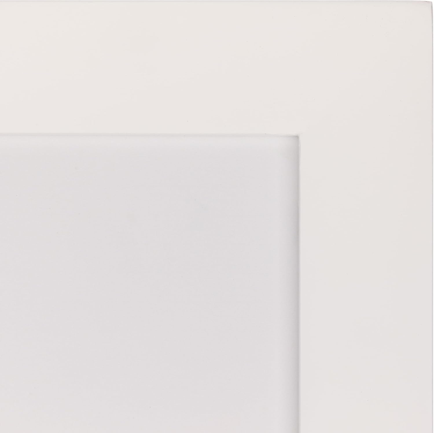 Gallery Solutions - 20"x30" - White Wood Wall Mount Poster Frame - Enhance Your Space with Large-Scale Art Display - Rectangular Wall Mount - Hanging Frame - Home Accents - Interior Design